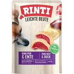Rinti 10 x 400g Leichte Beute Rind+Ente PB