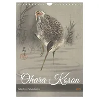 Calvendo Ohara Koson - Gefiederte Schönheiten (Wandkalender 2026 DIN