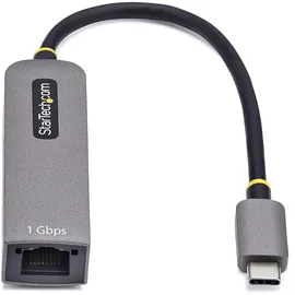 Startech 1GbE USB C Ethernet Adapter, 100W PD, USB-C auf Lan-RJ45 Netzwerkadapter, NIC, Thunderbolt Kompatibel
