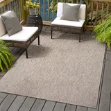 Sanat »Melissa 8000«, rechteckig, 10 mm Höhe, Kurzflor, In -und Outdoor geeignet, Wohnzimmer beige