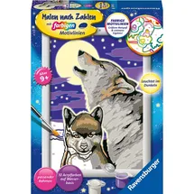 Ravensburger Malen-nach-Zahlen Mystische Wölfe