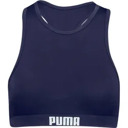 PUMA Damen Top SWIM WOMEN RACERBACK SWIM TOP, navy, XL