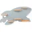 Tonies Kinderregal Durch die Galaxie 100 x 40 x 30 cm Buche hellgrau