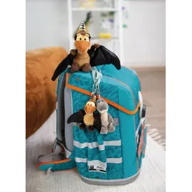 Teddys Rothenburg Nici Kuscheltier Dino Orny 35 cm Grün