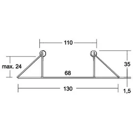 Brumberg Reduzierring 81205070 Zubehör für Decken-Einbauleuchten
