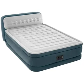 Intex Dura Beam Deluxe Ultra Plush Luftmatratze - Grey - 152 x 236 x 86 cm
