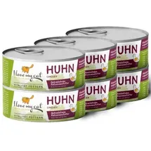 I LOVE MY CAT Katzenfutter Nass mit Huhn 600 g