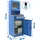 Proregal AMEGO Industrie-PC-Schrank 170 x 56 x 57 cm Blau