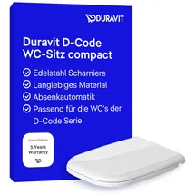 Duravit D-Code Compact Weiß