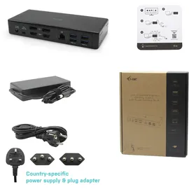 iTEC i-tec USB-C Quattro Display Docking Station mit Power Delivery 85W