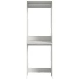 xonox.home Waschmaschinenschrank Free 66 x 195 x 60 cm Weiß