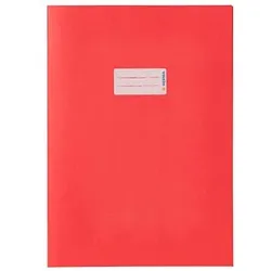 HERMA Heftumschlag glatt rot Papier DIN A4