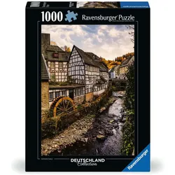 Ravensburger Puzzle 12000792 - Monschau in der Eifel - 1000 Teile Puzzle für Erwachsene ab 14 Jahren