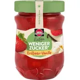 Schwartau Fruchtaufstrich Extra weniger Zucker, Erdbeer-Vanille, 300g