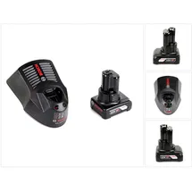 Bosch Starter-Set 12 V Akku 6,0 Ah 1 Stück