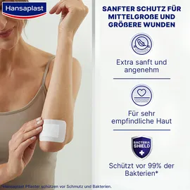 BEIERSDORF Wundverband 5 x 7,2 cm XL 5 St