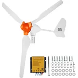 Vevor 800 W windkraftanlage 12 V Windgenerator 3-Blatt-Windkraftgenerator mit MPPT-Regler einstellbare Windrichtung und 2,5 m/s
