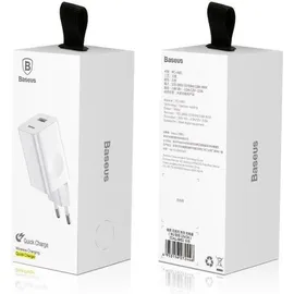 Baseus Charging Quick Charger USB 3.0 - White