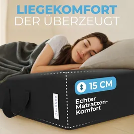 eloneo Klappmatratze 120 x 195 x 15 cm Gästematratze Polyester