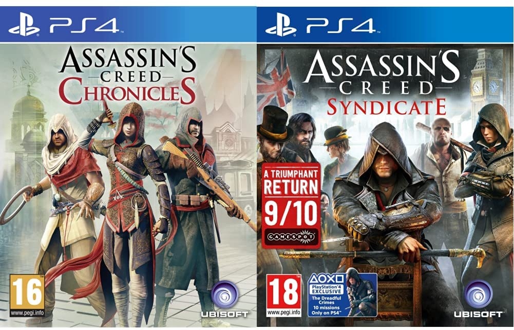 Assassins Creed Chronicles (PS4) & Assassin's Creed Syndicate (PS4)
