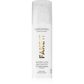 Mádara Fake It Natural Look Self-Tan Milk 150 ml