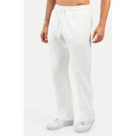 SMILODOX Jogginghose Yasin, Größe 3XL in Weiß Creme