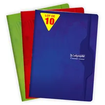 Calligraphe 10x Heft 24x32 48 Bl 70 g, Calligraphe F-lin- sortiert, 7493C