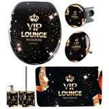 WCShop24 6-teiliges Badezimmer Set VIP Lounge