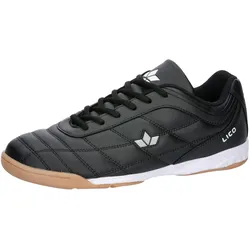 Hallenschuh LICO "Sportschuh Rockfield", Gr. 45, schwarz, Synthetik, Schuhe