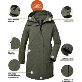 G.I.G.A. DX by killtec GW 73 WMN PRK, oliv, 44,