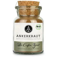 Ankerkraut Gewürz BIO Ceylon Zimt, BIO Ceylon Zimt, 55g im Korkenglas