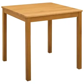 vidaXL Esstisch 75 x 75 x 75,5 cm Eiche Natur braun