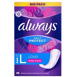 Always Daily Protect Long Slipeinlagen Nicht parfümiert 48 St.