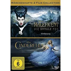 Maleficent - Die dunkle Fee / Cinderella (2 Disc Collection) [2 DVDs] (Neu differenzbesteuert)