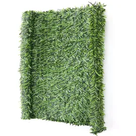 Mendler Windschutz 500 x 100 cm Grün Kunststoff