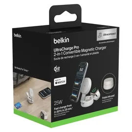 Belkin UltraCharge 25W Qi2 magn. 2-in-1 Lad.verst.sand WIZ043kqSD