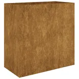 80 x 40 x 80 cm Cortenstahl