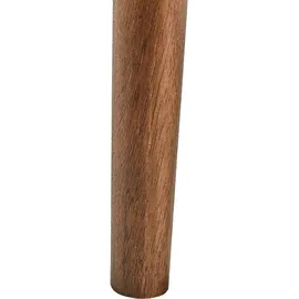 Beliani Sessel Esrum Bouclé 72 x 71 x 70 cm Dunkelbraun/Weiß