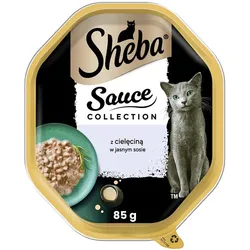 SHEBA Sauce Collection mit Kalbfleisch in leichter Sauce 22x85 g