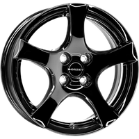 Borbet F 6x15 ET40 4x108 72,5, black glossy