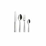 Comas Besteck-Set Iris 24-tlg., Tafelbesteck, Edelstahl 18/10, Silberfarben, 5965