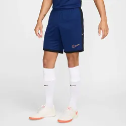 Nike NK DriFit  Academy25 K BR Herren Trainingsshorts blau/schwarz/orange - L