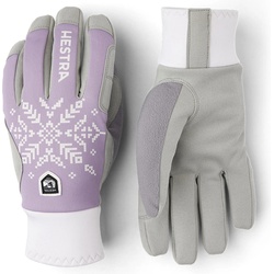 Hestra Women ́s XC Primaloft - 5 Finger syringa print (949) 7