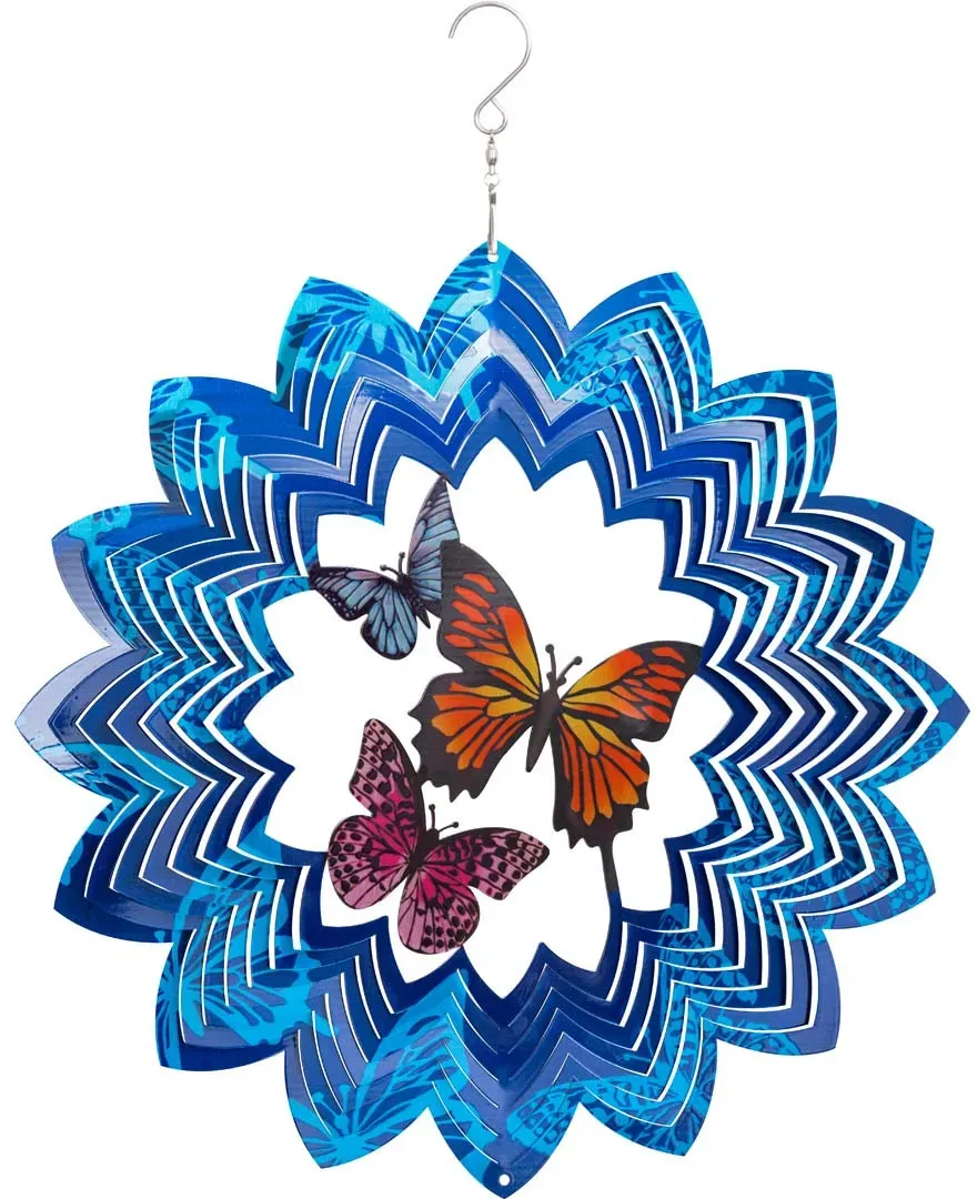 Kinetic Art 3D Butterflies Windspiel     