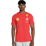 PUMA Scuderia Ferrari F1 Herren 2024 Team Tshirt Brennt Rot - Größe: XX-Groß - XXL