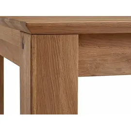 g+k möbelvertriebs Ausziehtisch 180(280)x100cm "Leipzig" Wildeiche massiv