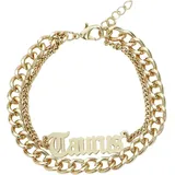 URBAN CLASSICS Unisex Fußkettchen Zodiac Golden Anklet, Farbe taurus, Größe L/XL