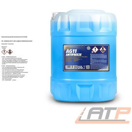 Mannol Antifreeze AG11 Longterm 20L Kanister