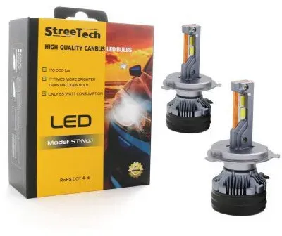 Bi-LED-Lampen - Bi-LED-System H4 Streetech Modell STN1 für Scheinwerfer - 170.000 Lux, 65 W - CAN-Bus 6000 K - 1700% п

Anmerkun