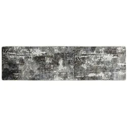 vidaXL Teppich Waschbar Mehrfarbig 80x300 cm Rutschfest